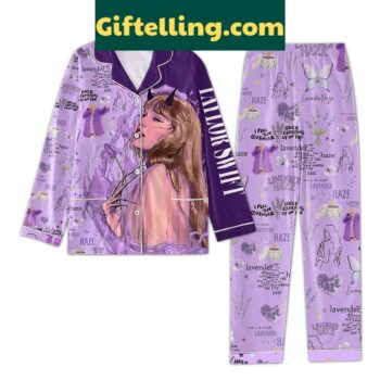Taylor Swift Lavender Haze Pajamas Set