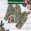 Taylor Swift Merry Christmas Pajamas Set, festive holiday pajamas for women