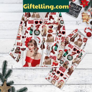 Taylor Swift Merry Christmas The Eras Tour Pajamas Set