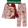 Taylor Swift Merry Swiftmas Jingle Bell Pajamas Set, festive holiday sleepwear