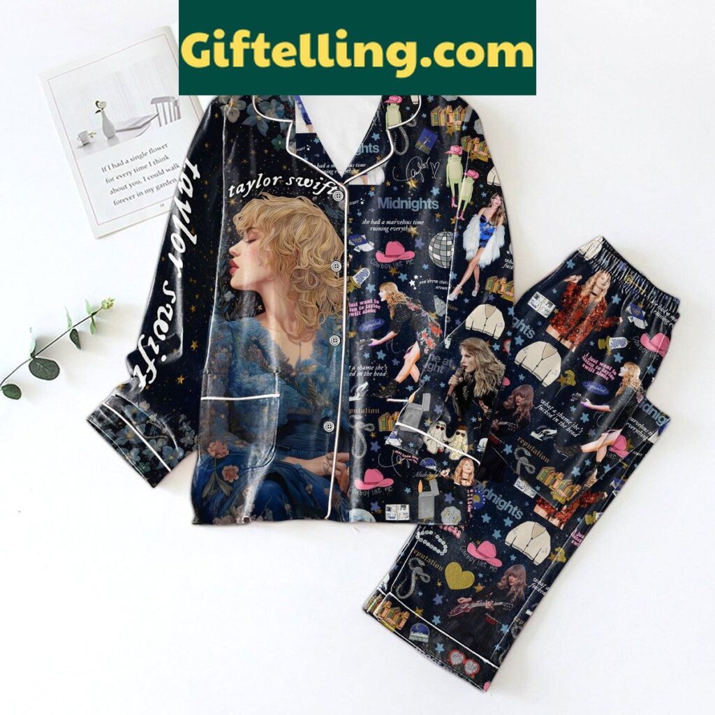 Taylor Swift Midnights She Had A Marvelous Time Ruining Everything Pajamas Set