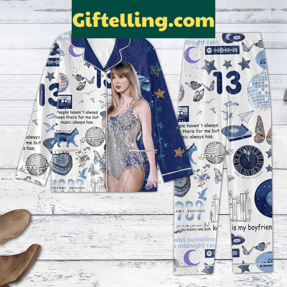 taylor-swift-pajama-set-people-havent-always-been-there-but-music-has-1 Taylor Swift People Haven't Always Been There For Me But Music Always Has Pajama Set