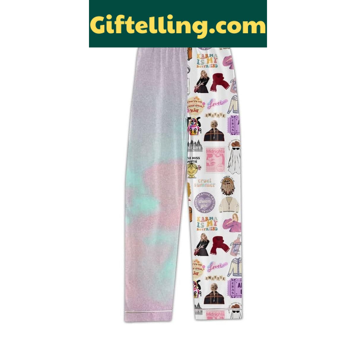 Taylor Swift Not A Lot Going On At The Moment Polyester Pajamas Set Taylor Swift Not A Lot Going On At The Moment Polyester Pajamas Set