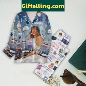 Taylor Swift Christmas Polyester Pajamas Set