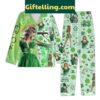 Taylor Swift St. Patrick's Day Polyester Pajamas Set