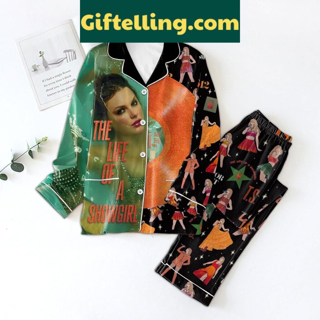 Taylor Swift The Life Of A Showgirl Pajamas Set