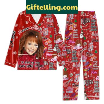 Team Reba Christmas Pajamas I Needed Christmas To Find My Way Back Here To You