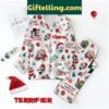 Terrifier Sleigh Them All Christmas 2024 Polyester Pajamas Set