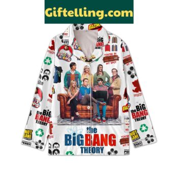 The Big Bang Theory Bazinga Sheldon Christmas Polyester Pajamas Set
