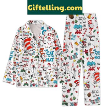 The Cat In The Hat Teacher Of Little Things Pajama Set