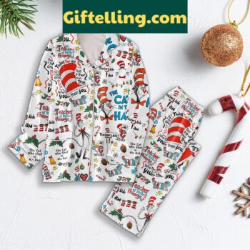 The Cat In The Hat Teacher Of Little Things Pajama Set