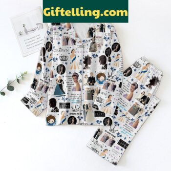 The Crown Pajamas Set for TV fans