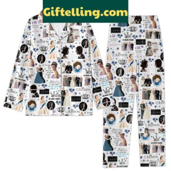 The Crown Pajamas Set for TV fans