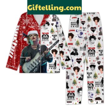 The Cure Boys Don't Cry Christmas Polyester Pajamas Set