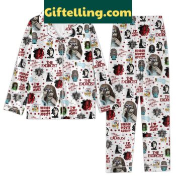 The Exorcist Horror Movies Addict Pajamas Set