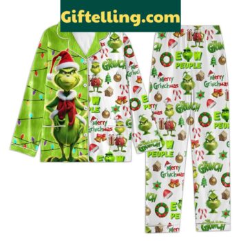 The Grinch Ew People Merry product image showing design and team colors