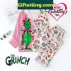 The Grinch I Love You Valentine's Day Polyester Pajamas Set