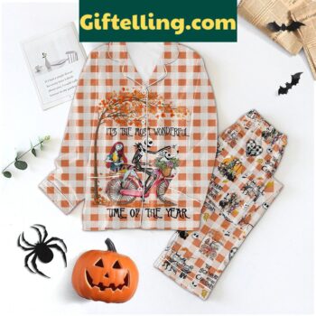 The Nightmare Before Christmas Jack Skellington Fall Pajamas Set