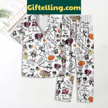 The Nightmare Before Christmas Jack Skellington Pajamas Set