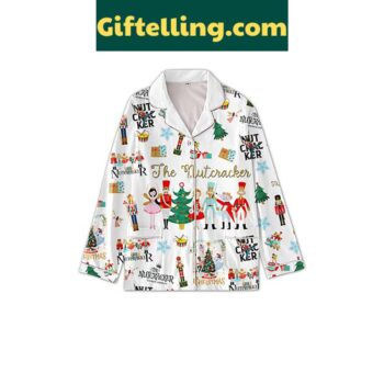 The Nutcracker Christmas Polyester Pajamas Set - Holiday Polyester Pajama Set