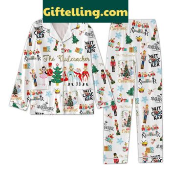 The Nutcracker Christmas Polyester Pajamas Set - Holiday Polyester Pajama Set