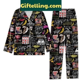 The Velvet Underground I Found A Reason Pajamas Set loungewear for music lovers