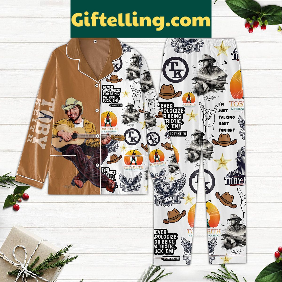 toby-keith-never-apologize-patriotic-polyester-pajamas-set-red-white-blue-comfort-1 Toby Keith patriotic polyester pajamas set with red white and blue design