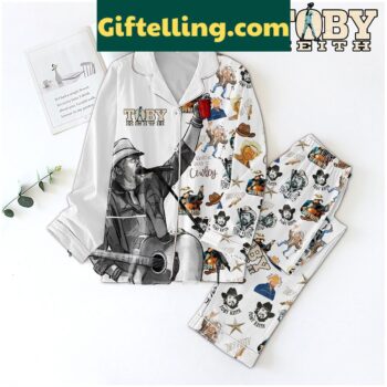 Toby Keith True Legend Country Music Polyester Pajamas Set