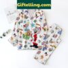 Tom and Jerry Ho Ho Ho Snow Christmas Pajamas Set