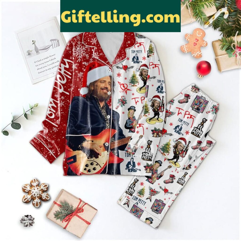 Tom Petty Merry Christmas And product image showing design and team colors