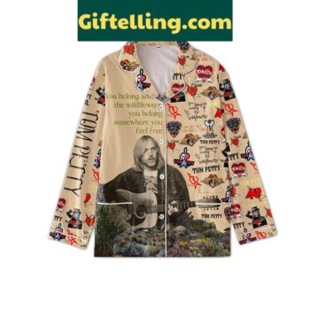 Tom Petty Oh Hell Yes Polyester Pajamas Set