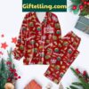 Wendy's Food Yummy Time Christmas Polyester Pajamas Set