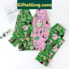 Wicked Changed For Good 2024 Christmas Holidays Polyester Pajamas Set, festive holiday pajamas