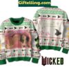 Wicked It's Time To Try Defying Gravity Ugly Sweater, holiday-themed ugly sweater with musical-inspired design