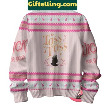 Wicked Team Glinda Toss Ugly Sweater Christmas Gift