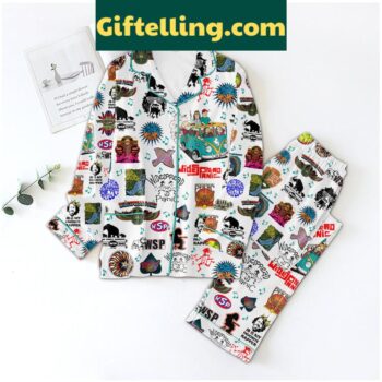 Widespread Panic Pickin' Up The Pieces Polyester Pajamas Set