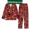 Willie Nelson Have a Willie Dope Holiday Pajamas Set loungewear