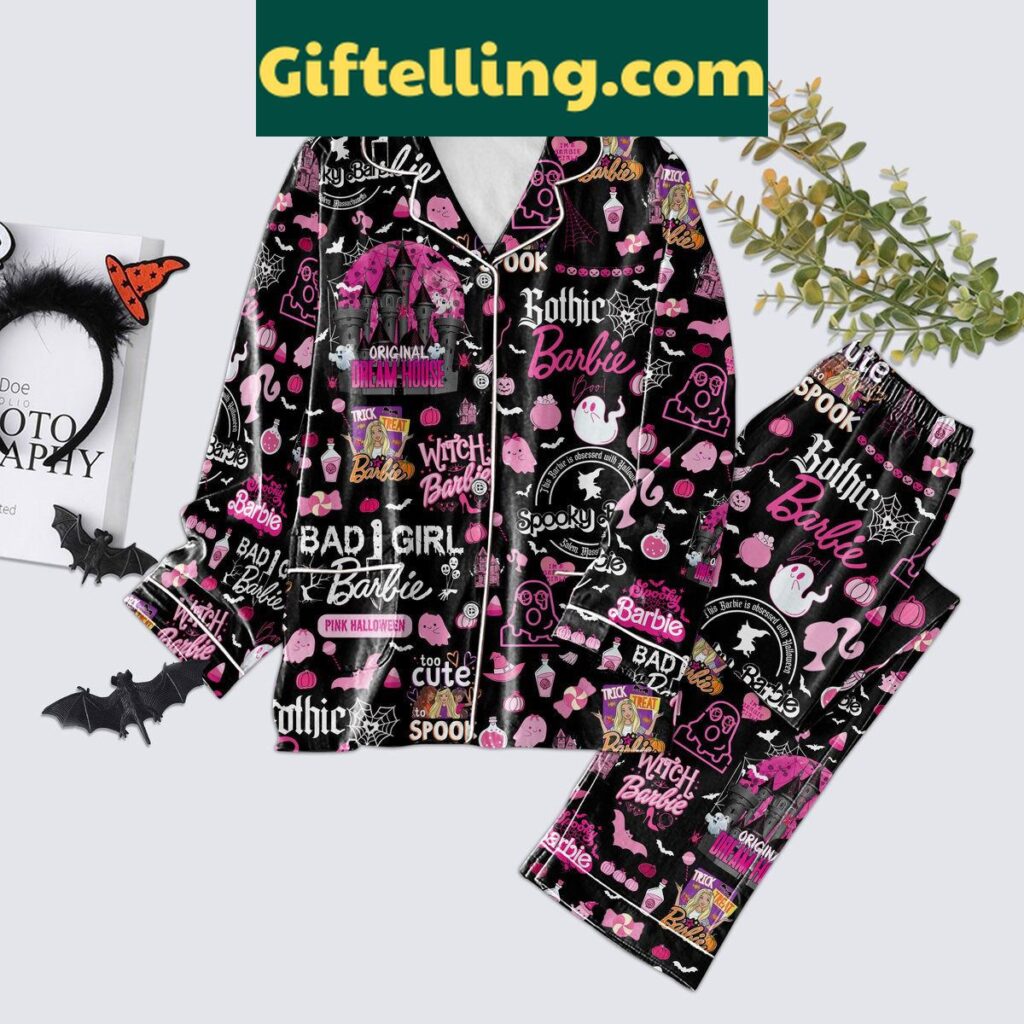 Witch Barbie Bad Girl Original Dream House Pajamas Set