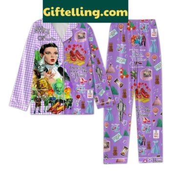 Wizard Of Oz There's No Place Like Home Polyester Pajamas Set long sleeve top and pants