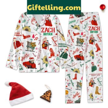 Zach Bryan Highway Boys Don't Die Pajamas Set